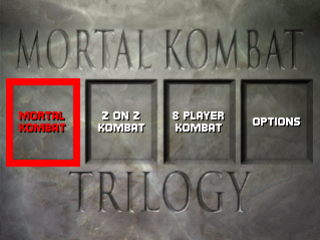 Mortal Kombat Trilogy screenshot 3 for Sega Saturn